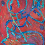 Άγιος Γεώργιος, 2001, ακρυλικά σε καμβά, 80,1 × 60,2 εκ.