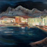 Από τη Λήμνο, 2001, ελαιογραφία σε καμβά, 64,9 × 79,5 εκ.