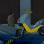 Αστικό θέμα ΙΙ, 2001, ελαιογραφία σε καμβά, 76,5 × 100,3 εκ.