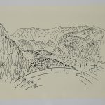 Δελφοί, μεταξοτυπία, 23 × 34 εκ.