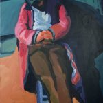 Κλοσάρ (Άστεγος), 2009, ακρυλικά σε καμβά, 148,3 × 92,1 εκ.