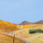 Λήμνος, 2001, μικτή τεχνική σε κοντραπλακέ, 51,1 × 64,3 εκ.
