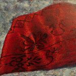 Μοτίβο κιλιμιού, 1999, ελαιογραφία σε καμβά, 60,4 × 80,2 εκ.