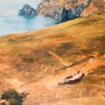 Μούρτζουφλος, 2005, ελαιογραφία σε καμβά, 205,6 × 144,5 εκ.