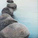 Νευτίνα, 2007, μικτή τεχνική σε καμβά, 115,3 × 85,3 εκ.