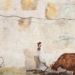 Παλιός τοίχος ΙΙ, 2001, ακρυλικά σε καμβά, 80,5 × 100,1 εκ.