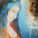 Πορτρέτο, 2001, ελαιογραφία σε καμβά, 80 × 60,3 εκ.