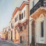 Ρωμέικος Γιαλός, 2015, ελαιογραφία σε καμβά, 73,5 × 50 εκ.