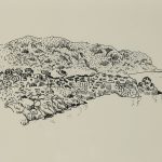 Στα νησιά, μεταξοτυπία, 23 × 34 εκ.