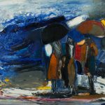Σύνθεση, ελαιογραφία σε καμβά, 70,3 × 89,5 εκ.