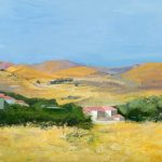 Τοπίο, 2001, ακρυλικό σε κοντραπλακέ, 60,3 × 80 εκ.