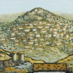 Τοπίο, 1999, ελαιογραφία σε καμβά, 60 × 60 εκ.